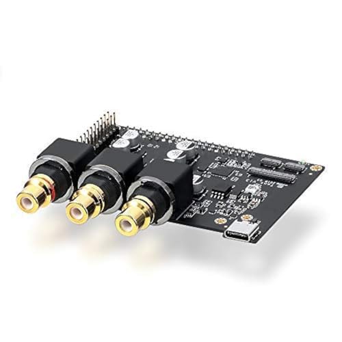 Khadas Tone Board High Resolution Audio Board VIMs, Compatible(Generic Edition) for Desktop PCs/Laptop PCs/Edge, Raspberry PIS and Other SBCs/All Other Devices via Included USB-C to USB-A 2.0 Cable - Image 1