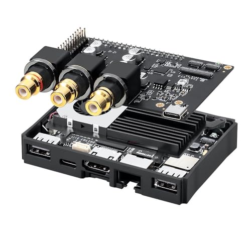 Khadas Tone Board High Resolution Audio Board VIMs, Compatible(Generic Edition) for Desktop PCs/Laptop PCs/Edge, Raspberry PIS and Other SBCs/All Other Devices via Included USB-C to USB-A 2.0 Cable - Image 5