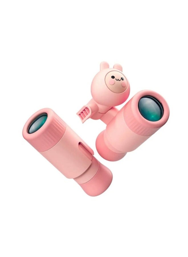 2-in-1 Kids Binoculars Detachable Monocular Toy Telescopes  Adjustable Focus & Width |Shockproof Silicone Body for Children for Bird Watching Hiking & Exploring - Image 4