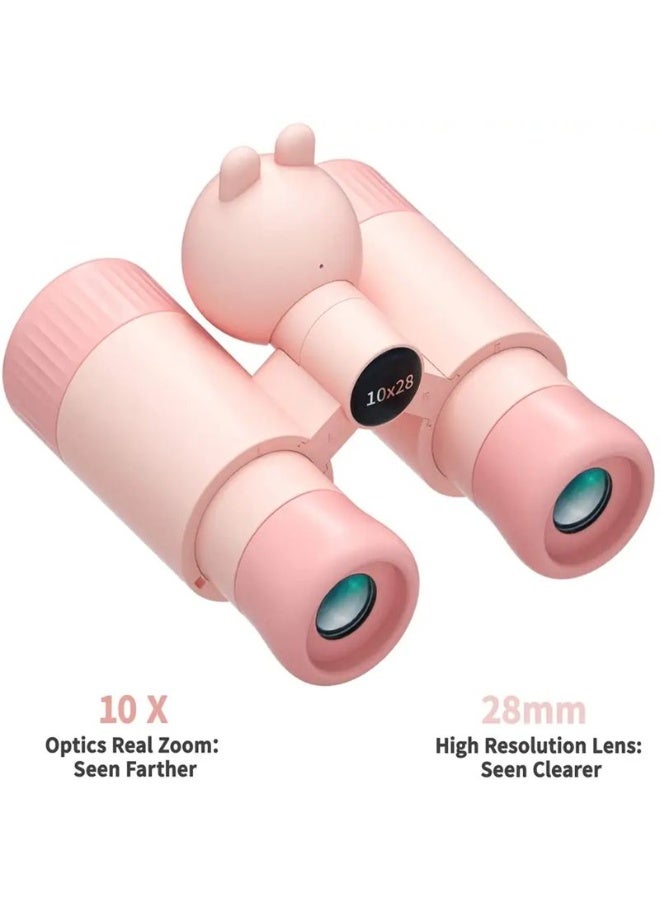 2-in-1 Kids Binoculars Detachable Monocular Toy Telescopes  Adjustable Focus & Width |Shockproof Silicone Body for Children for Bird Watching Hiking & Exploring - Image 3