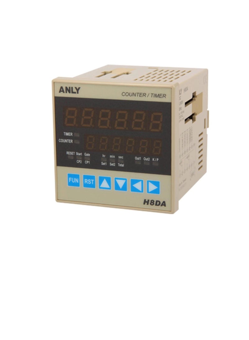ANLY Multi Function Digital Counter Timer 250VAC 5A H8DA  - Image 1