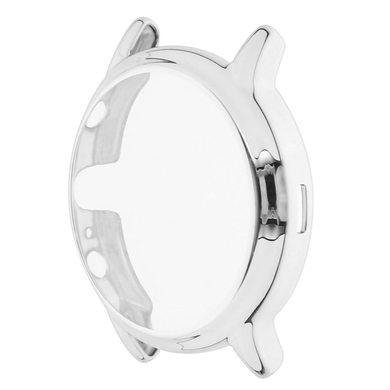 3pcs Silver Watch Case Full Cover TPU Protective Cover Screen Protector 4.4x4.4 cm - Image 2