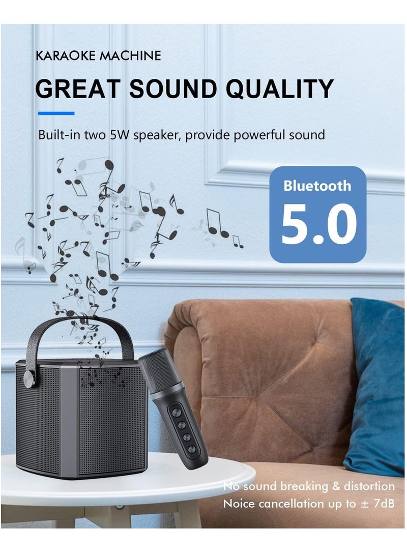 TIGER Karaoke Machine with Bluetooth & Microphones – Portable PA System, Karaoke Set with Speaker, Wireless Karaoke Microphone, Party & Family Fun, Easy to Use Home Entertainment, Perfect for Singing and Karaoke Lovers in UAE  - Image 4