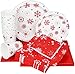 Galashield Christmas Plates Disposable Party Set 102 Pcs Includes Napkins Cups and Tablecloth Christmas Disposable Dinnerware Set Supplies for 20 Guests - Image 3