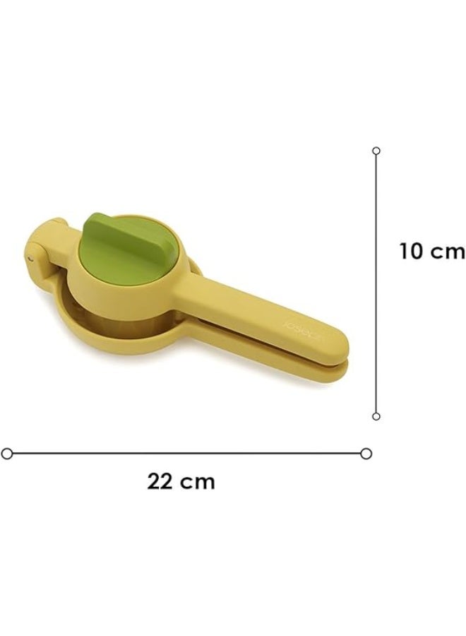 Lemon Juicer, Citrus Press One Size With Large handle for squeezing, Yellow - Image 3