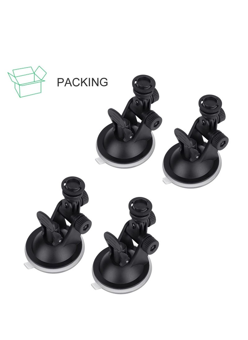 SYOSI - 4pcs Suction Cup Mount for All-new Blink Outdoor/indoor Camera, Blink Xt / Xt2, Blink Mini, Attach Your Blink Home Security Camera with No Tools, Driving Recorder Action Camera Car Suction Cup Bracket - Image 1