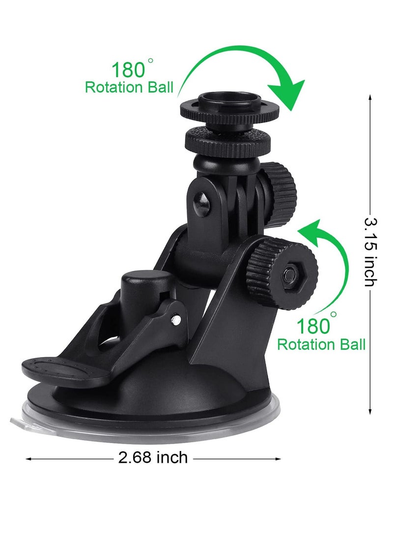 SYOSI - 4pcs Suction Cup Mount for All-new Blink Outdoor/indoor Camera, Blink Xt / Xt2, Blink Mini, Attach Your Blink Home Security Camera with No Tools, Driving Recorder Action Camera Car Suction Cup Bracket - Image 1