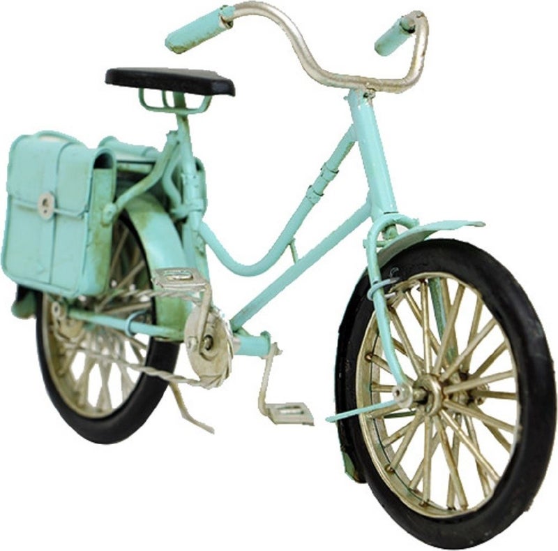 Hediye Sandalı Gift Boat Decorative Metal Bicycle with Bag - Image 1