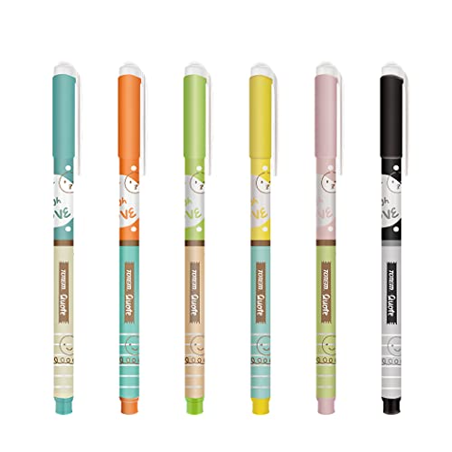 TOTEM Quote Ball | 60 Pens (50 Blue Ink & 10 Black Ink) | Pens for Writing | Emoji Pastel Body | 0.7 mm Tip | Multicolour Body | Stick Pens Set | Fragrance Ink Pens | Stationery Set | Premium - Image 1