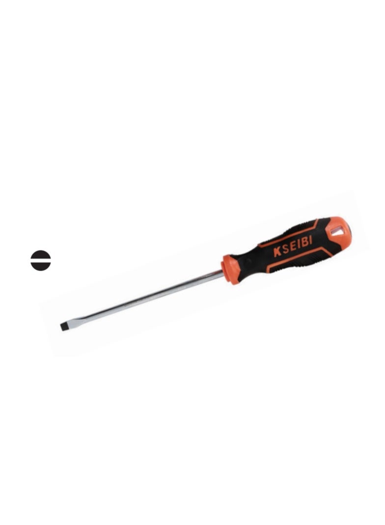 KSEIBI Slotted Screwdriver | Flat Head Precision Hand Tool for DIY, Repair & Assembly 