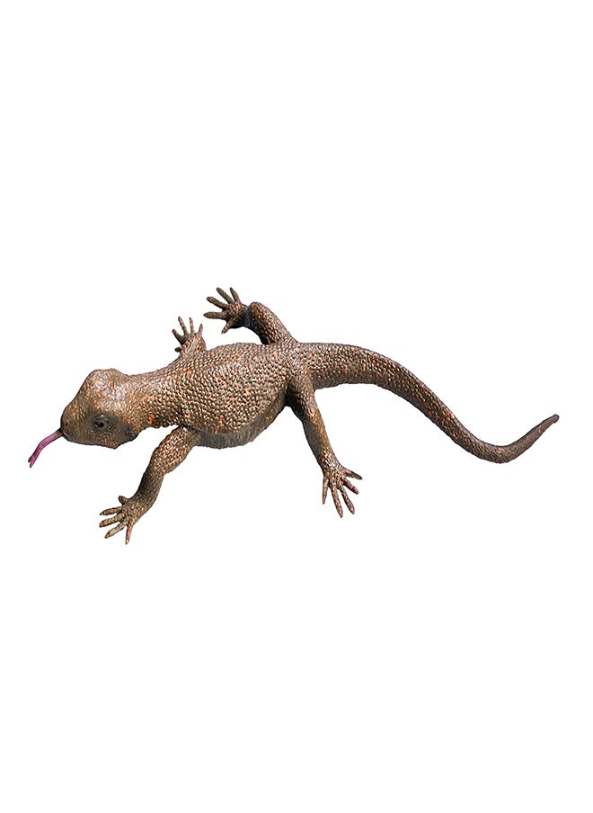 Galaxy Toys - Galaxy Mexican Mole Lizard Toy - Realistic Bipes Biporus Figurine with Elongated Body And Clawed Limbs | Pinkish-Brown Burrowing Reptile Model for Kids - Image 1