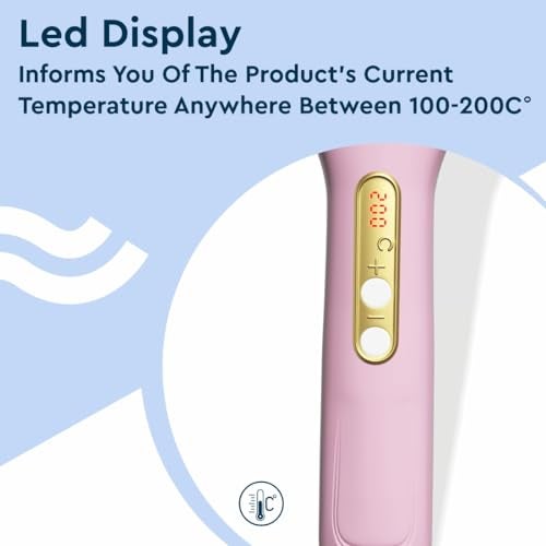 GUBB Hair Straightener Brush for Women & Men - Anti-Frizz Ionic Technology, Heat-Infused Paddle Design, LED Screen Temperature Control - Quick Hair Dryer Brush with 360° Swivel Cord - Multicolor Styling Tool for Effortless Hair Straightening and Frizz-Free Results - Image 5