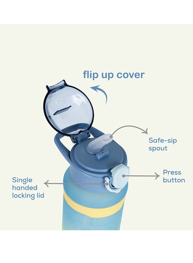 Nova kids زجاجة ماء مع شفاطة سعة 1000 مل - Image 4