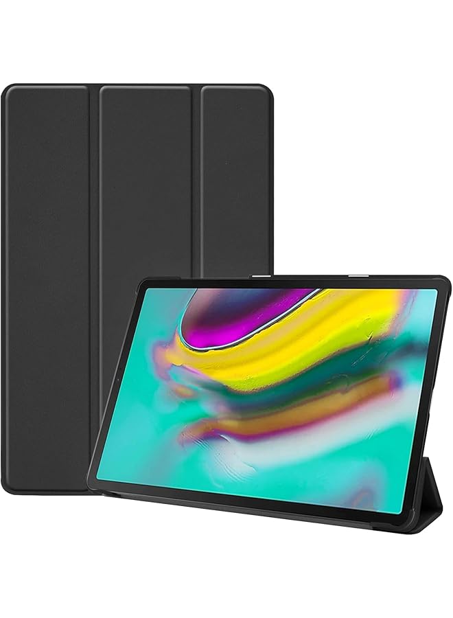 PROCASES Galaxy Tab S5e 10.5 2019 T720 T725 T727 Case, Slim Light Cover Stand Hard Shell Folio Case for 10.5 Inch Galaxy Tab S5e Tablet SM-T720 (Wi-Fi) SM-T725 (LTE) SM-T727 2019 Release –Black