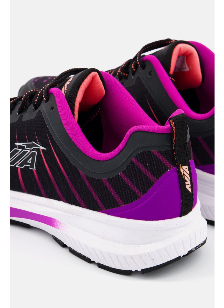 Women Avi-Maze Lace Up Training Sports Shoes, Black/Purple - pzsku/Z36A4FCF528E81955CD75Z/45/_/1737643139/731c01c4-be96-4894-a16d-2f92f47f89f8