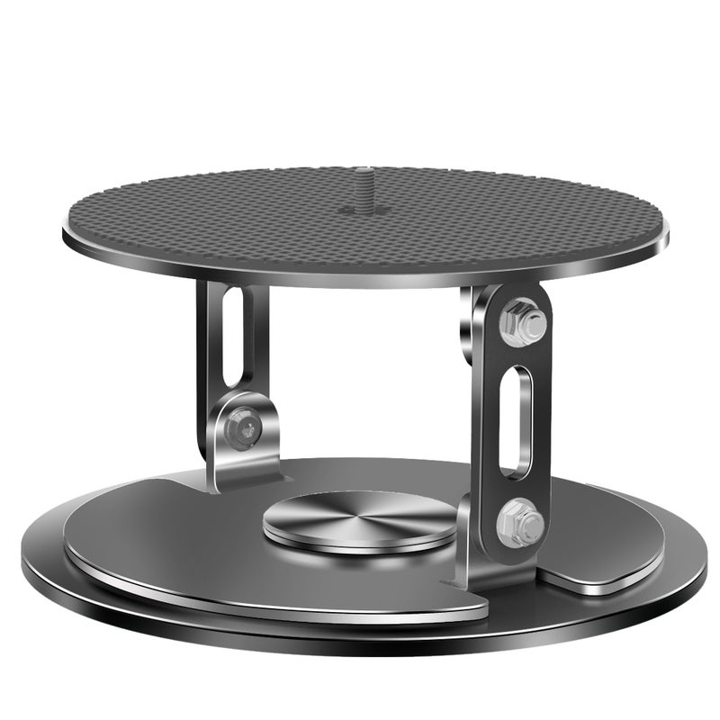 Home Wall-Mounted Punch-Free Desktop Storage Rack 360-Degree Rotatable Projector Bracket Placement Table Tray Rack - Image 1