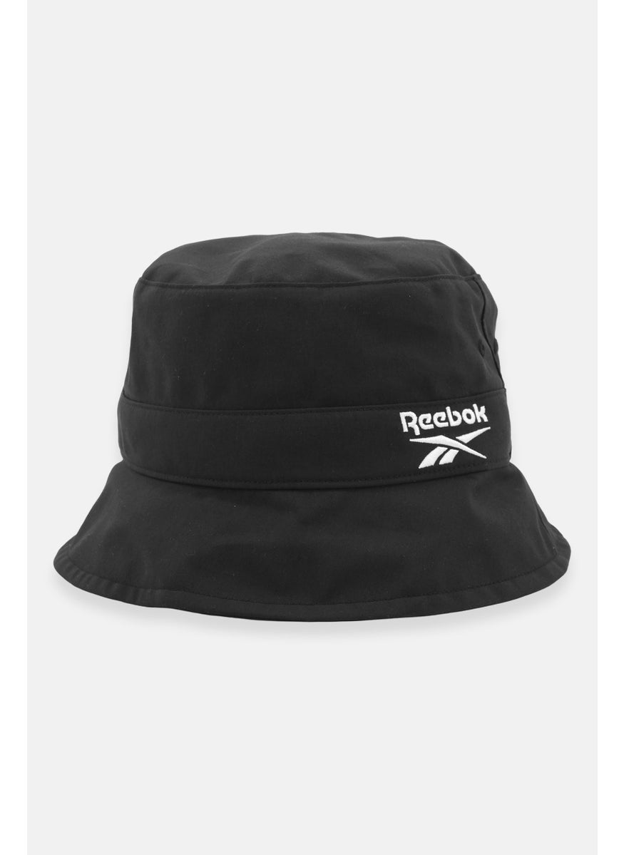 Reebok - Men Embroidered Logo Bucket Hat, Black - Image 1