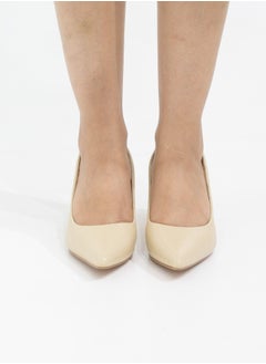 LAMARAPARIS Orchid pointy court on 6cm special circle heel nude  - Image 5