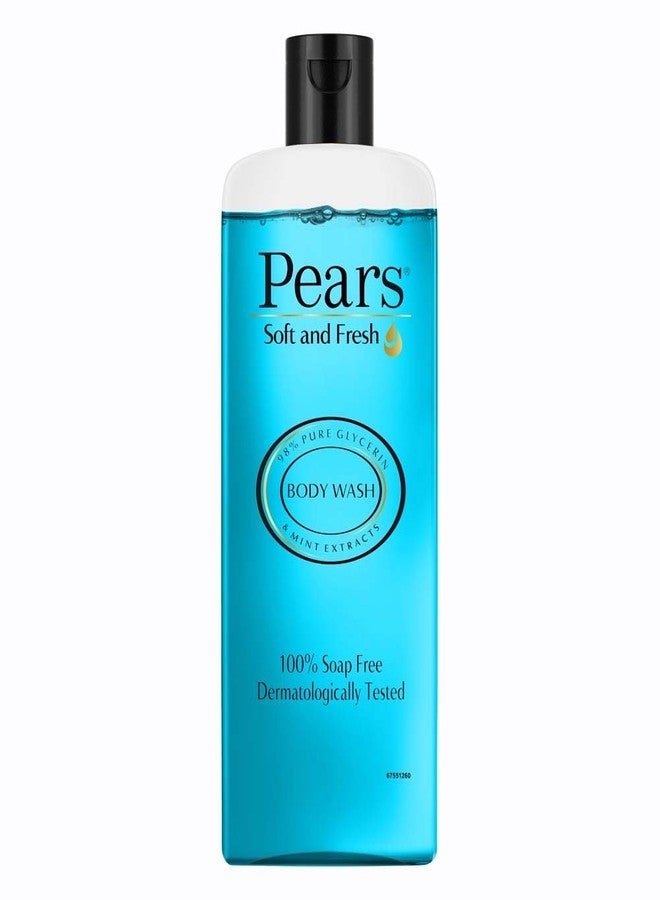 PEARS Pure and Gentle Daily Cleansing Facewash, 150 g & Pears Soft & Fresh Body Wash 250 ml (Combo Pack of 1) With Glycerin & Fresh Mint, Cooling Shower Gel for Bathing - Paraben Free, & Women - Image 5
