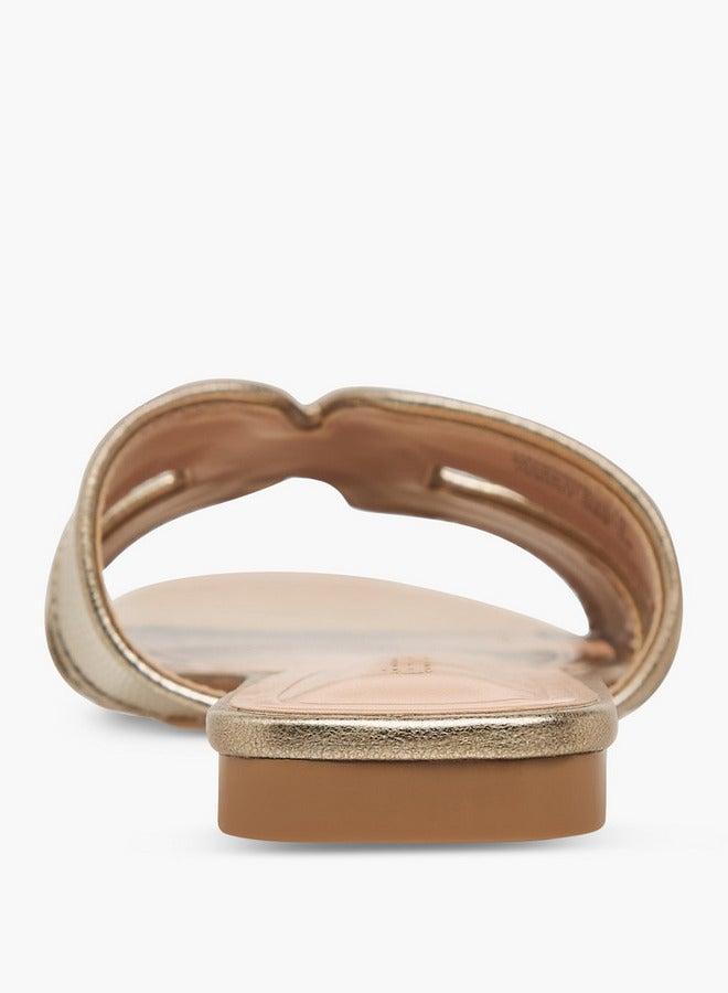 سيليست صنادل نسائية مسطحة سهلة الارتداء بنقوش - Image 5