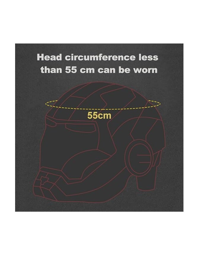 Mechahead1:1 Iron Man wearable deformable helmet Marvel peripheral luminous head cover gift box - Image 2