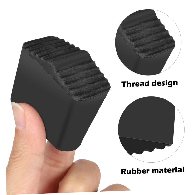 Non Slip Ladder Leg Pads 2 Pack Protective Feet Covers For Stairs And Floor - Image 4