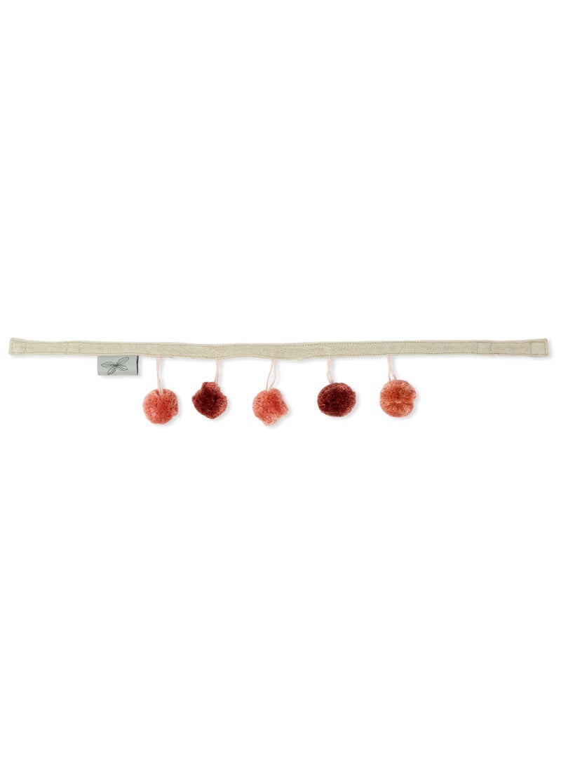 by ASTRUP Pram Chain Pompon - Rose - Image 1