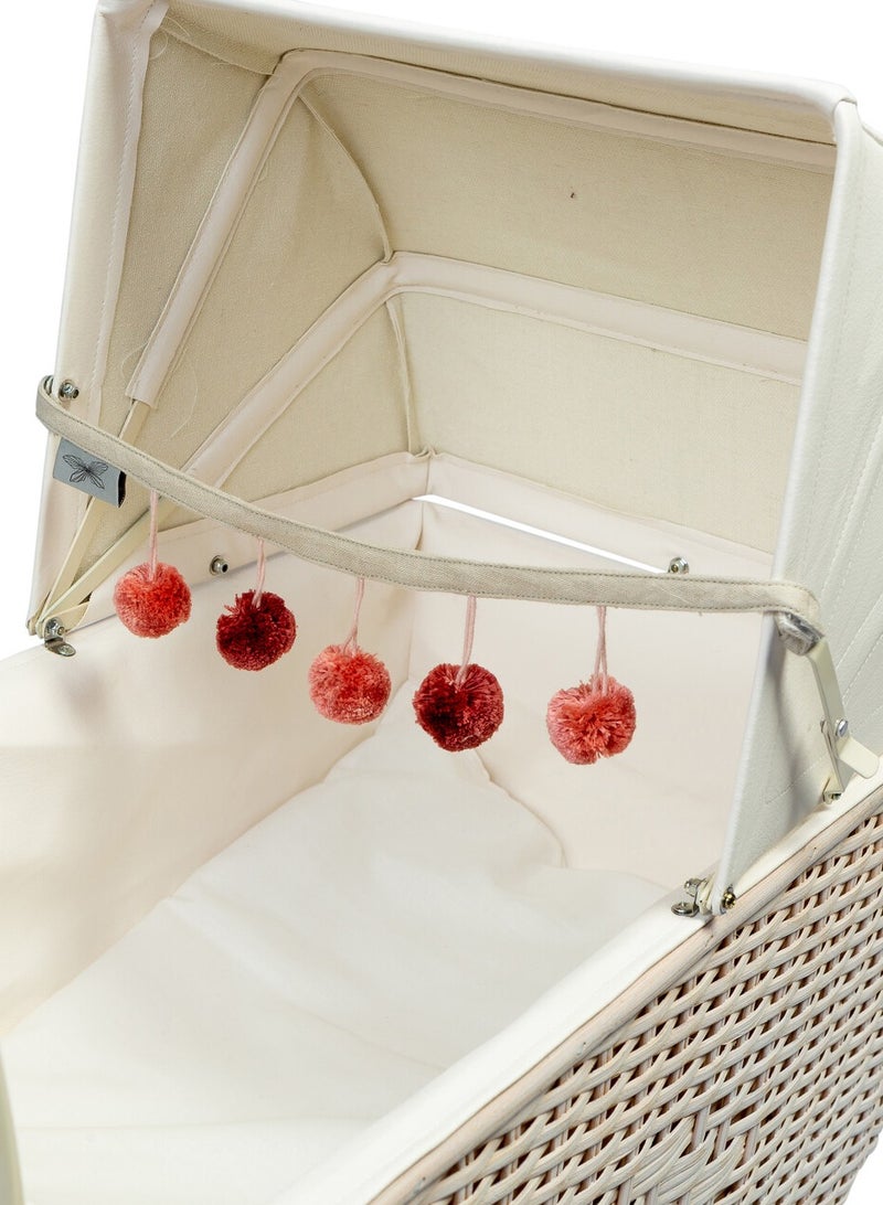by ASTRUP Pram Chain Pompon - Rose - Image 3