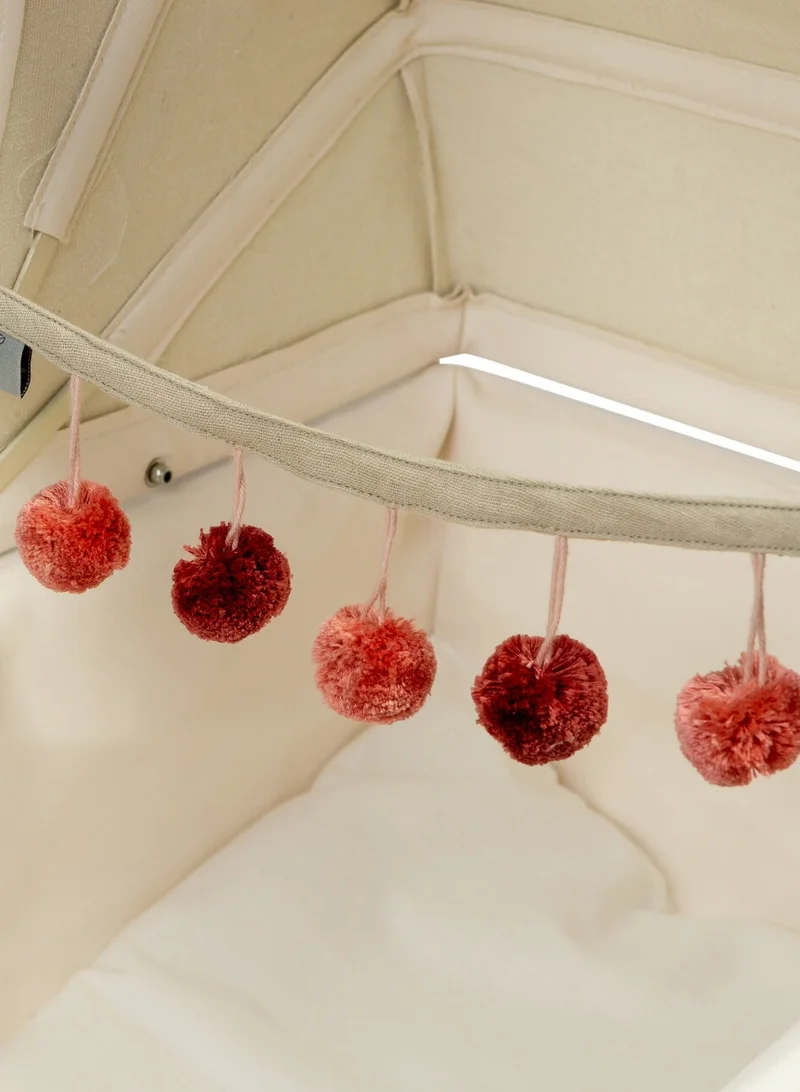 by ASTRUP Pram Chain Pompon - Rose