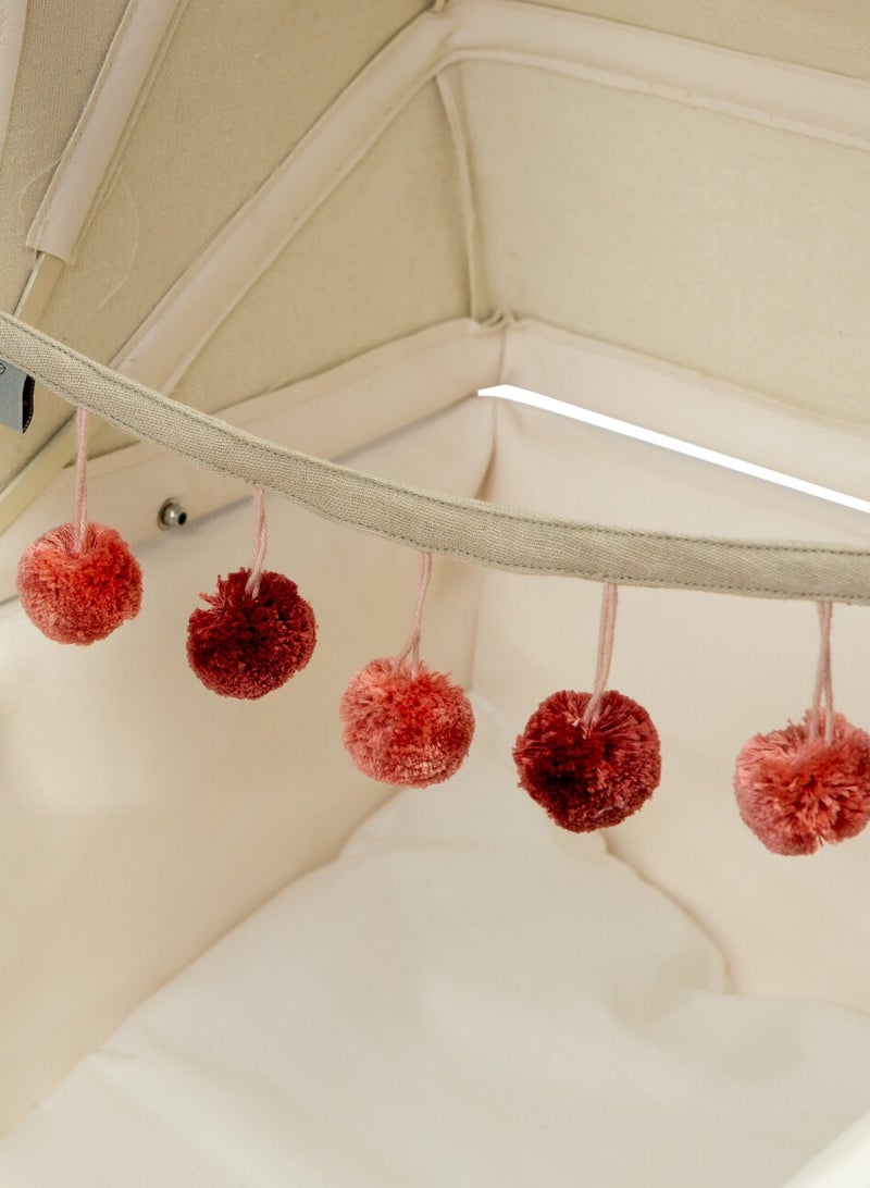 by ASTRUP Pram Chain Pompon - Rose - Image 4