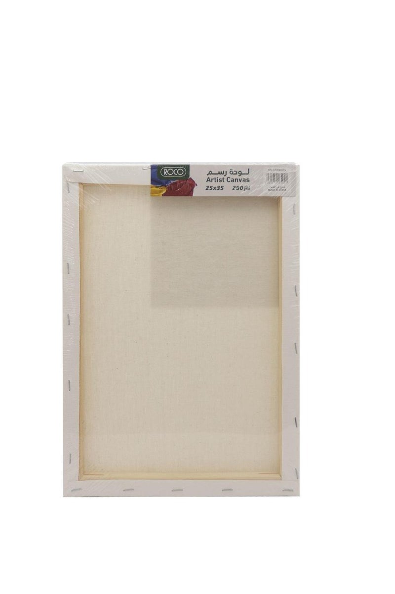 ROCO Stretched Canvas Rectangle Rough Finish25 X 35 cm - Image 2