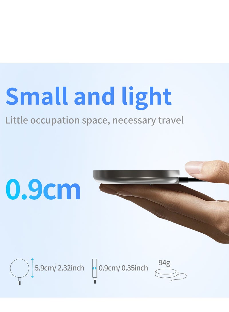 GULFLINK X540 15W Fast Charging Wireless Charger Pad Portable Mobile Phone QI2 Magnetic Wireless Charger for iPhone - Image 5