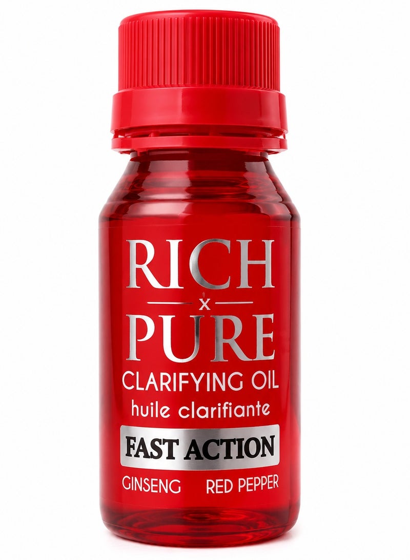 Rich & Pure Clarifying Oil Fast Action With Ginseng And Red Pepper 60 ml - Image 1