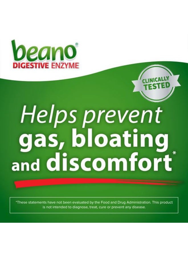Beano "Extra Strength Supplement, Prevention Of Gases And Digestive Enzymes, 30 Count (Pack Of 5) - Image 5