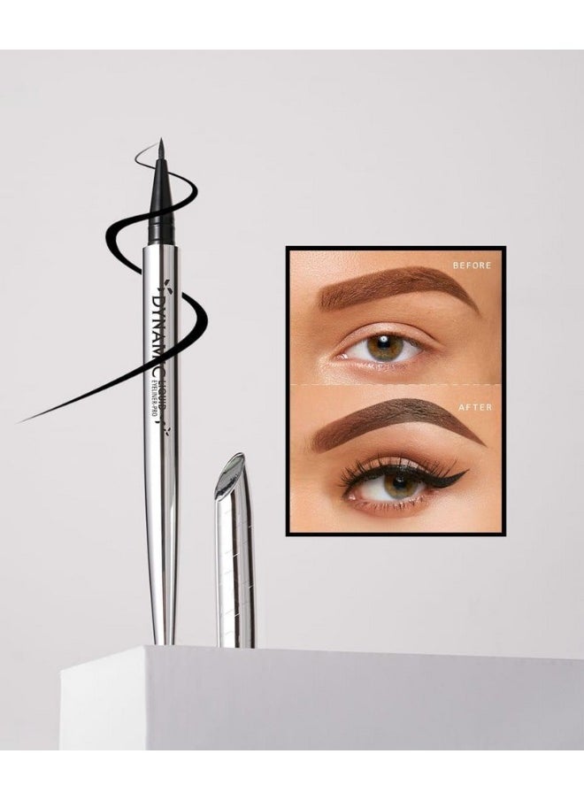 M.N Long Lasting Dynamic Liquid Eyeliner Pro Black 0.4g  - Image 4