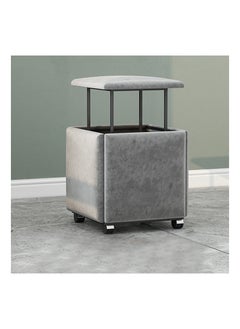 Organized Home Stool Set Backless Chairs Stackable for Living Room Dinning Kitchen  - Image 5