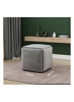 Organized Home Stool Set Backless Chairs Stackable for Living Room Dinning Kitchen  - Image 4