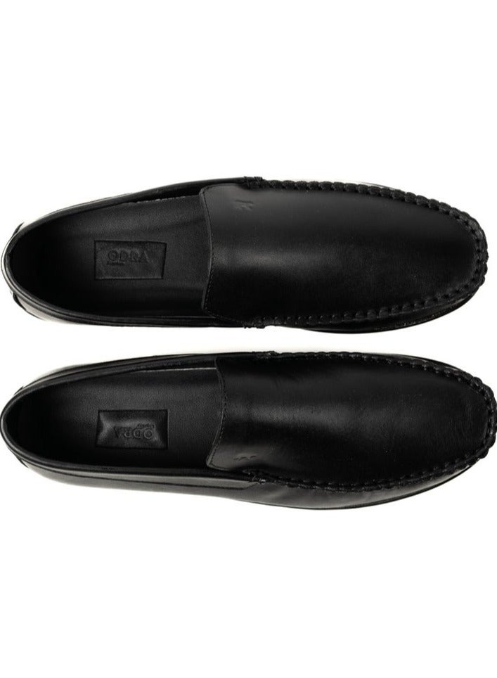 Odra NO101 Leather Loafer – Premium Real Leather – Black - Image 5
