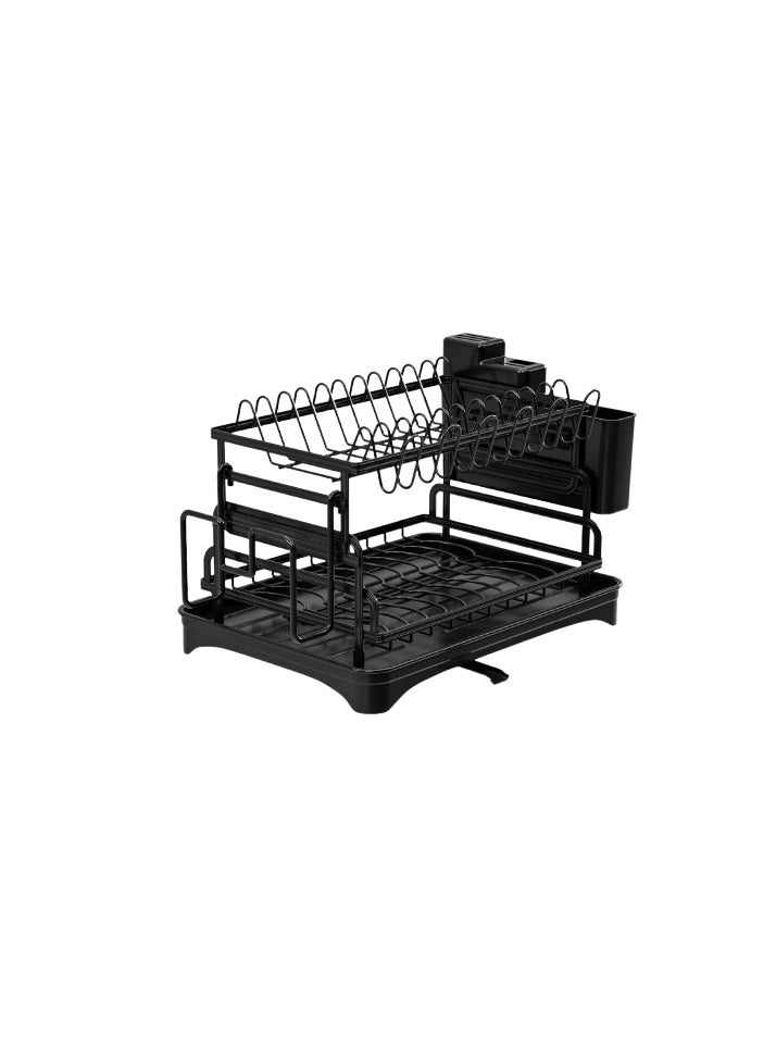 2-Tier Metal Kitchen Cabinet - Large Size | Premium Rust-Resistant Material L - Image 1