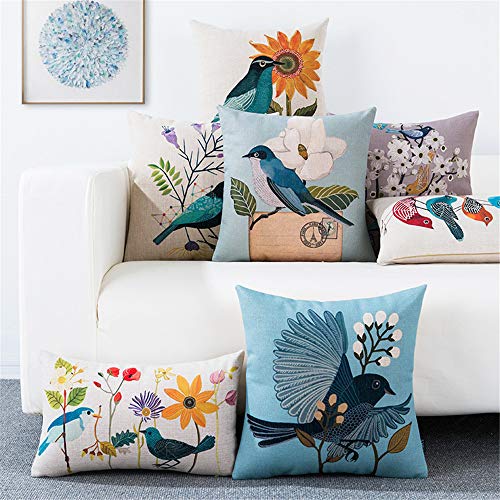 AEROHAVEN™ Decorative Throw Pillow/Cushion Covers (24 x 24 inch, Multicolour) - Set of 5 - Image 2