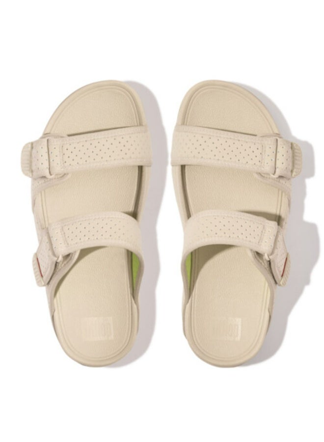 FitFlop 049-724 Fitflop Mens Gogh Moc Water Resistant GE1-A50 Beige / Yellow - Image 2