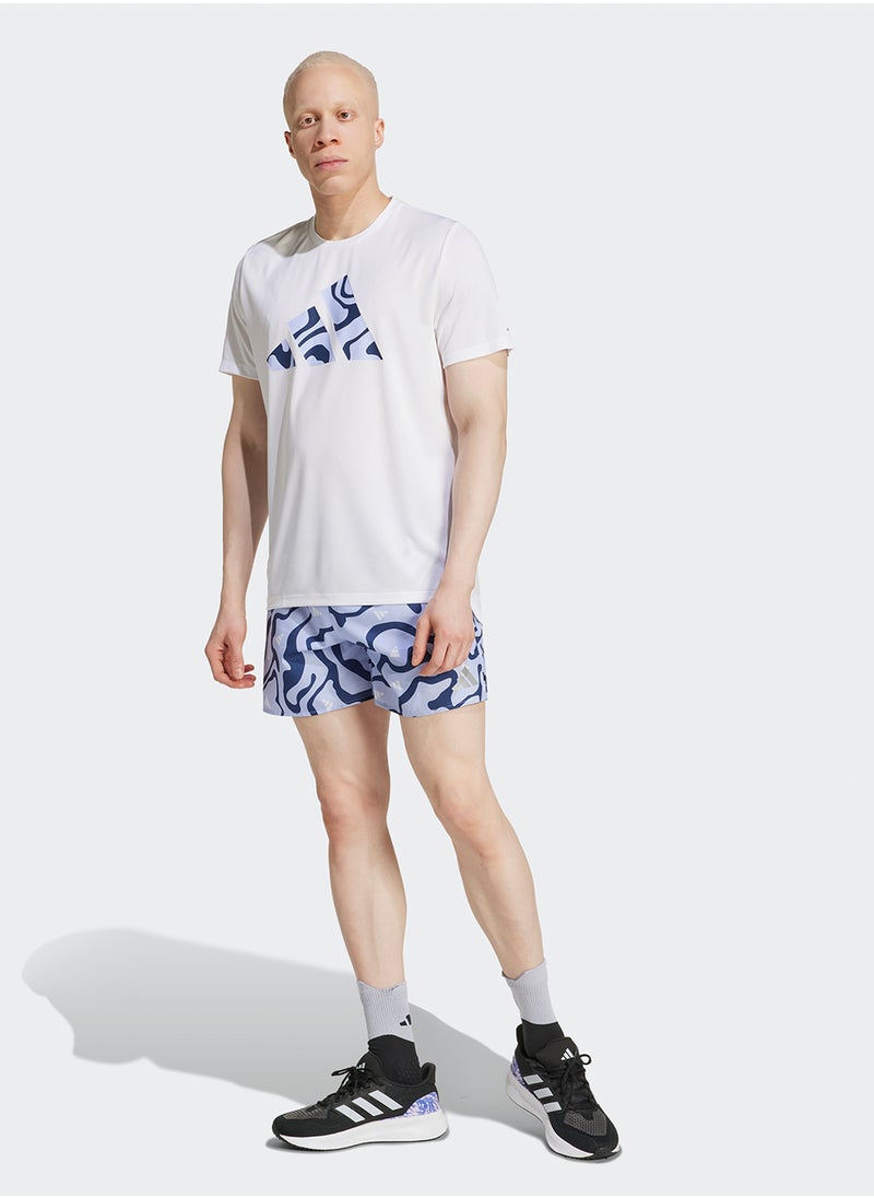 Adidas - Run It Brand Love Shorts - Image 1