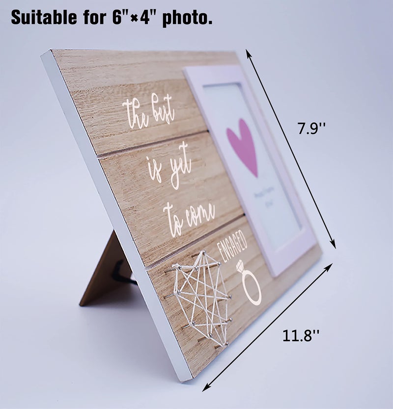 Nzy Bride Gift-Gift-Engagement Gift for Fiance Fiancee-Bride لتكون هدية جديدة مشاركة هدية هدية هدية هدية-هدية-أفضل ما حدث - Image 3