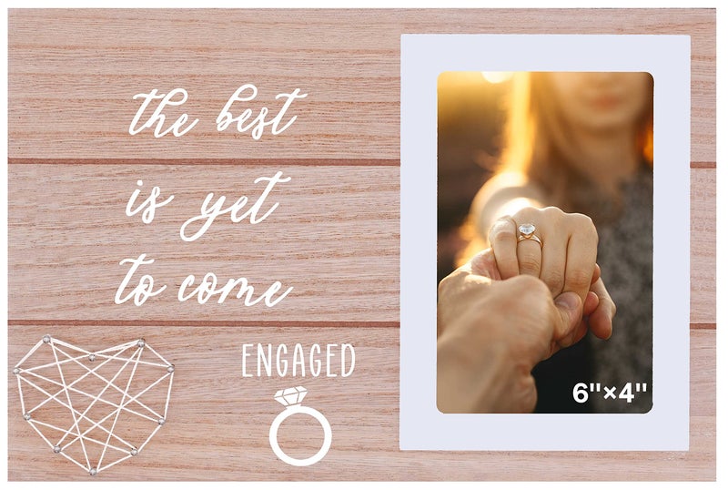 Nzy Bride Gift-Gift-Engagement Gift for Fiance Fiancee-Bride لتكون هدية جديدة مشاركة هدية هدية هدية هدية-هدية-أفضل ما حدث - Image 1