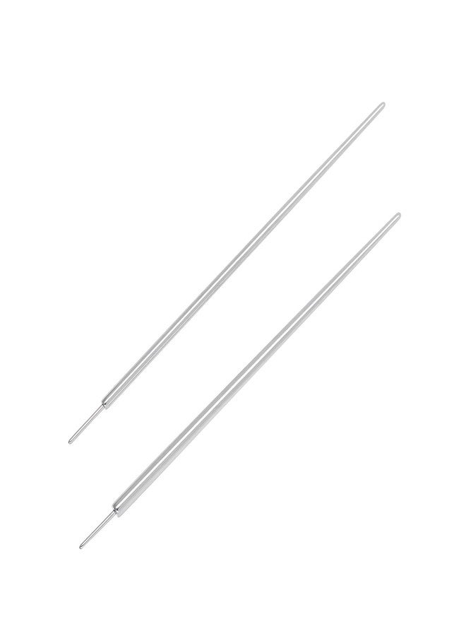 NewkeepsR قطعتان - 18G/16G دبوس إدخال مخروطي من التيتانيوم من الدرجة الطبية لقضيب لابريت بدون خيوط (1.0 مم/1.2 مم) - Image 1