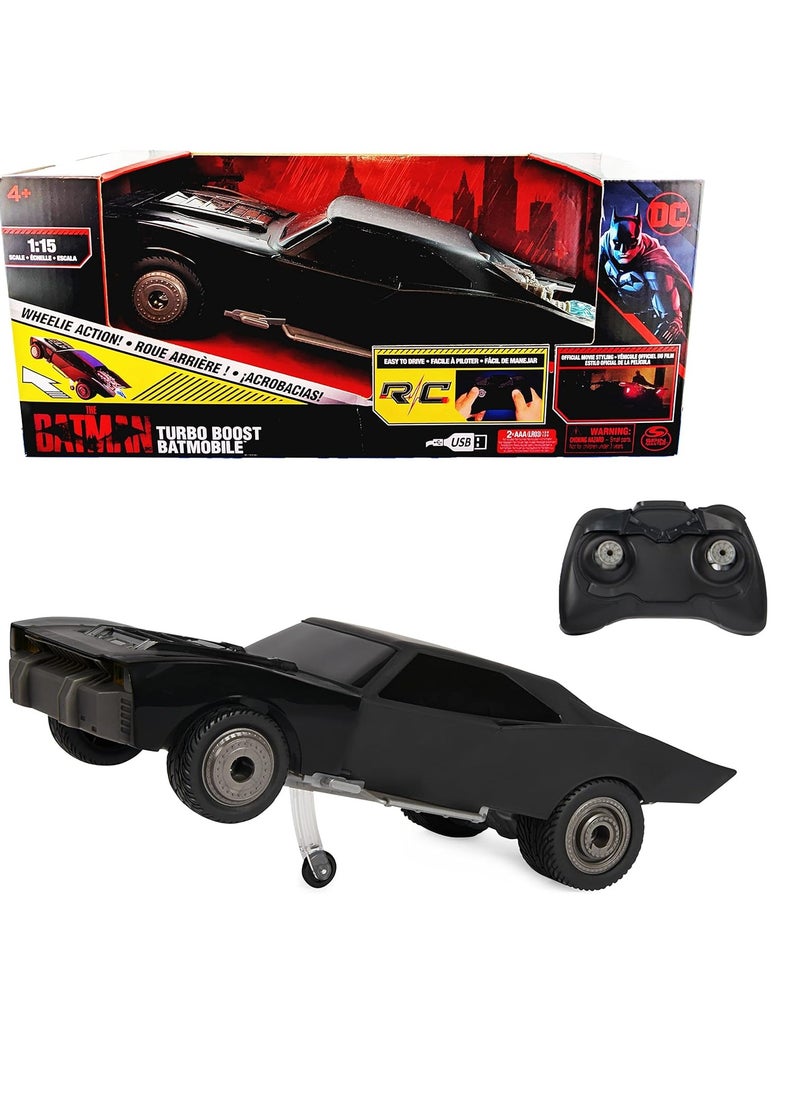 DC Comics - Batman Movie RC Turbo Boost Batmobile - Image 1