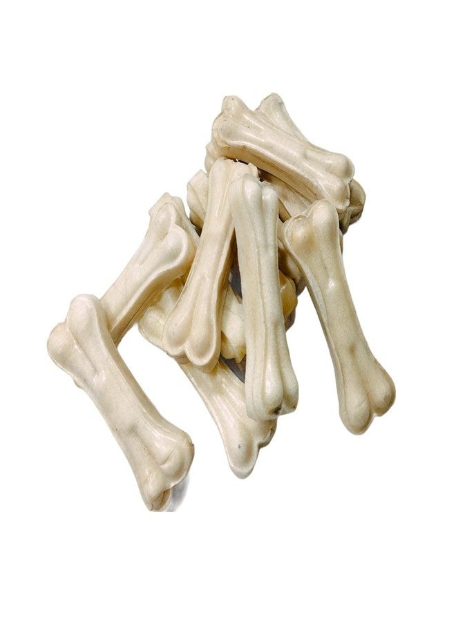 ADB CREATIONS Rawhide Bones for Dogs and Puppies Chicken Flavour Delicious Treats 4 Inch Calcium Chew Bone All Life Stages/Helps in Strengthen Bones and Teeth with Nutritional Benefits (2 Kg) - Image 3