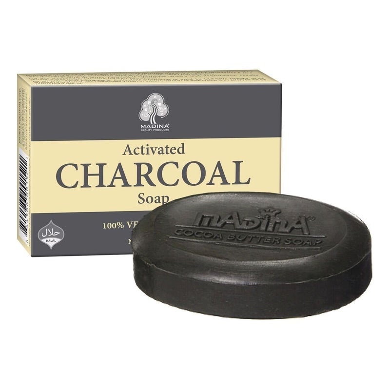 Madina Bar Soaps Natural Activated Charcoal