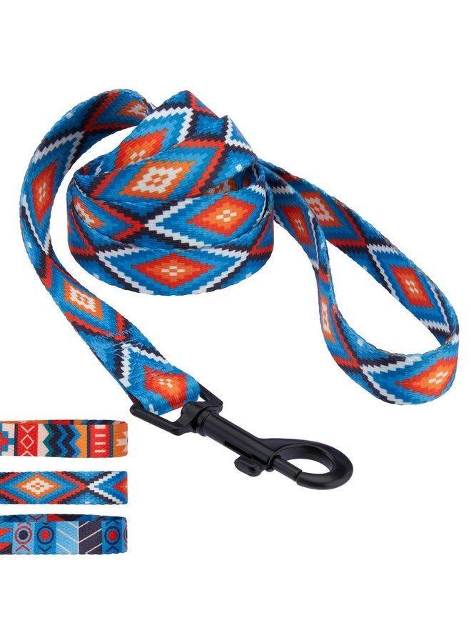 CollarDirect Nylon Dog Leash 5ft Tribal Pattern Durable Walking Pet Leashes for Dogs Small Medium Large Puppy (Pattern 1, L, New) - Image 1