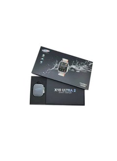 إكس إينوفا ساعة x-inova X10 ultra 2 افضل ساعة رياضية  اللون اسود تأتي ب 2 استيك مقاومة للماء والغبار بطارية قوية جدا إشعارات المكالمات والرسائل التحكم في الموسيقى البحث عن الهاتف التحكم عن بعد بالكاميرا منبه متوافقة مع أجهزة Android 5.0 أو iOS 10  - Image 3